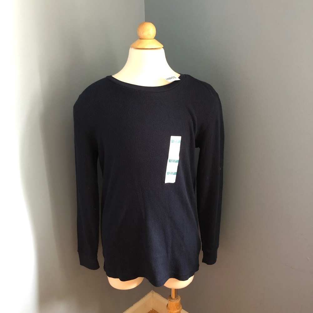 Kids Old Navy Waffle-Style Long Sleeve Shirt